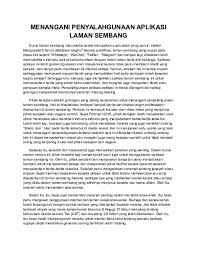 Sehingga, keuntungan yang diperoleh akan semakin banyak. Doc Menangani Penyalahgunaan Aplikasi Laman Sembang Sarah Yasmin Academia Edu