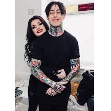 Wwe Superstar Paige Saraya Jade Bevis With Her New Boyfriend Musician Ronnie Radke The Couple Have Known Each Othe Ronnie Radke Falling In Reverse Paige Wwe