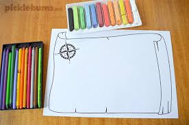 Have someone hide several treasures around. Map Drawing Prompt Free Printable Picklebums