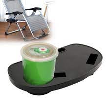 Great savings & free delivery / collection on many items Folding Reclining Chair Clip On Side Table Cup Drink Holder Garden Lounger Tray Walmart Com Walmart Com