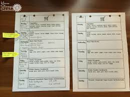 View, download and print meal planning worksheet pdf template or form online. Weekly Meal Planner Hall Of Fame Ways To Plan Family Meals