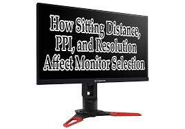 Choosing The Right Monitor Size Resolution Price And