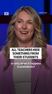 Teachers are multifaceted 😅, Hard Quiz — Stream new episodes Wednesdays  8pm