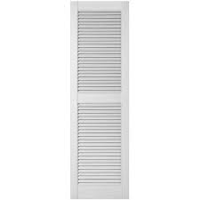 Purchase the finest lowes shutters, shades, and blinds online at really affordable prices. Ekena Millwork Lifetime Custom Straight Top Center Mullion 2 Pack 12 In W X 78 In H White Louvered Vinyl Exterior Shutters In The Exterior Shutters Department At Lowes Com