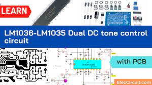 Enabling printed circuit board pcb designers to seamlessly connect schematic diagrams component placement pcb routing and comprehensive library content. Lm1036 Lm1035 Dual Dc Tone Control Circuit With Pcb Eleccircuit Com