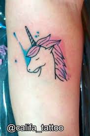 Karen bachini é uma youtuber carioca que produz vídeos para internet desde 2009. Unicorn Watercolor Tattoo By Califa Tattoo Tatuagem Unicornio Unicorn Tattoos Tattoos Badass Tattoos