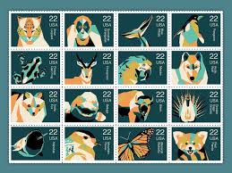Stamp Design For Endangered Species Endangered Animals Project Endangered Species Art Endangered Animals