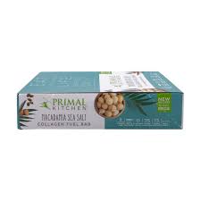 Made without gluten or grains: Macadamia Sea Salt Collagen Fuel Bar 20 4 Oz At Whole Foods Market