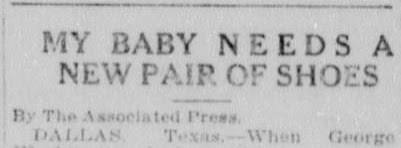Early Sports and Pop Culture History Blog: Baby Shoes, Calico dresses,  African Golf and Crabs - a Dicey History and Etymology of "Baby Needs a New  Pair of Shoes!"