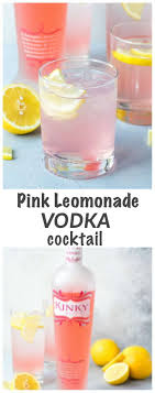 Pink Lemonade Vodka Cocktail Recipe Quench Your Thirst With This Gorgeous And Simple To Make Pink Summ Vodka Cocktails Pink Lemonade Vodka Girls Night Drinks