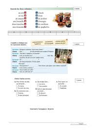 Controle Niveau 2 Au Restaurant Enseignement Du Francais Cours De Francais Fiches Pedagogiques
