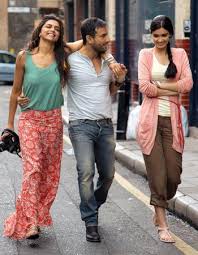 Saif Ali Khan And His Heady Desi Cocktail With Two Leggy Lasses Cocktail Dress Vintage Cocktail Movie Bollywood Fashion