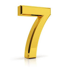 Gold Number 7 7 Number Number 7 Png Transparent Clipart Image And Psd File For Free Download Linux Gold 10 Things