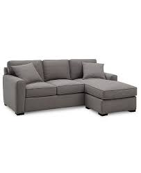 Furniture Callington 89 Fabric 2 Piece Feather And Down Reversible Chaise Sectional Sofa Crea Sectional Sofa Small Sectional Sofa Cheap Living Room Furniture