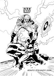 Coloring pages about halloween skulls are perfect to get you in the spirit of the day of the dead. Red Skull Kirby Vision
