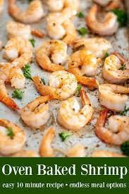Oven Baked Shrimp Recipe The Schmidty Wife Baked Shrimp Recipes Baked Shrimp Recipes Healthy Oven Baked Shrimp