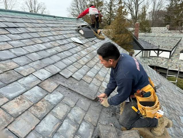 Slate Roof Leak Repair Specialist Company near In North Of NJ