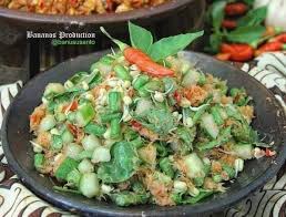 Sambal is a chili sauce or paste, typically made from a mixture of a variety of chili peppers with secondary ingredients such as shrimp paste, garlic, ginger, shallot, scallion, palm sugar, and lime juice. Aneka Resep Sambal Trancam Ala Dapur Ibu Rahasia Dapur Ibu Facebook