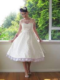 I've been looking for a vintage dress. Cap Sleeved 1950s Style Tea Length Polka Dot Wedding Dress 20081907 Polka Dot Wedding Dress Tea Length Wedding Dress 1950s Style Wedding Dresses