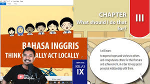 15, lengkong, jawa barat, indonesia semoga berusaha dengan benar! Bahasa Inggris Kelas 9 Bab 3 Whats Should I Do That For Bse K13 Revisi 2015 Youtube