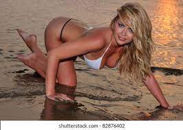 All you need is a healthy diet mixed in with some exercise. Beautiful Full Body Blond Woman Posing Stock Photo Edit Now 82876402
