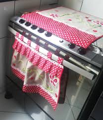Capa De Fogao Em Tecido Passo A Passo Capinha De Fogao E Cortininha No Elo7 Croche Carioca 57e4b2 Artesanato Para Cozinha Capas Para Fogao Fogao