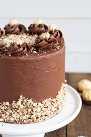 This Ferrero Rocher Cake Is Your Favourite Chocolate Hazelnut Treat In Cake Form Livforcake Com Ferrero Rocher Cake Cake Recipes Chocolate Hazelnut Cake