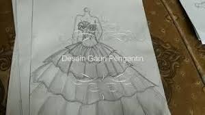 Gaun terusan tanpa akses apapun dapat menjadi pilihan buat pengantin yang ingin tampil chic. Kumpulan Desain Gaun Pengantin Pesta Hyena Crafts Youtube