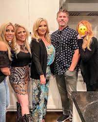 Here is a rare photo of my mom and my siblings. (Just ...