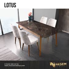 Lotus Set 7176 Lotus Masa 7285 Lotus Tv Sehpa 7175 Lotus Orta Sehpa 7174 Lotus Konsol 7202 Milano Sandalye Nesemmobilya Mobilya Ev Dekoru Ev Dekorasyonu