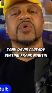 Tank Davis experience will give him the win #tankdavis #frankmartin  #boxing, Will Frank Martin be able to handle Tank’s experience?