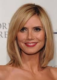 Heidi Klum Long Bob Again I Need A Haircut Mid Length Hair Heidi Klum Hair Hair Styles
