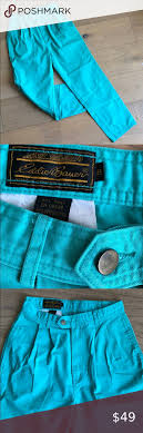 Eddie bauer fleece lined pants womens designer ski denim men suitcase spare parts. Vintage Eddie Bauer High Waisted Turquoise Pants Green Cotton Pants Turquoise Pants Pants For Women