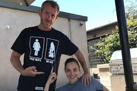 According to today, gal gadot, who plays the film's titular character acted alongside her husband and two daughters, maya, 3, and alma, 9, in one of the film's final scenes. Gal Gadot S Husband S T Shirt Shows He Knows Exactly How Lucky He Is