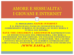 Qual è la differenza tra morte cerebrale, coma, stato vegetativo e di minima coscienza? Ppt Amore E Sessualita I Giovani E Internet Powerpoint Presentation Id 1951838