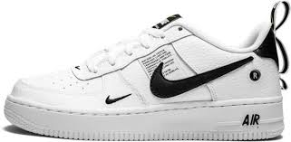 Nike Air Force 1 Lv8 Utility Gs Ar1708 100 Nike Air Shoes Jordan Shoes Girls Black Leather Heels