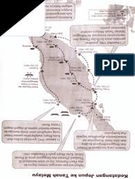 Penjajahan jepun di tanah melayu merupakan satu turutan pertempuran yang singkat tetapi sengit dan merupakan satu detik perubahan antara pemerintahan daripada orang putih (british) kepada pemerintah jepun. Kedatangan Jepun Ke Tanah Melayu Peta