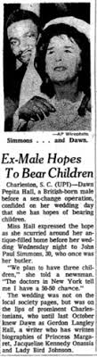Virginia woolf could not have imagined that her orlando would come to life. Genre Newspapers Digital Transgender Archive Search Results