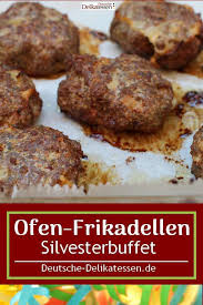 Boulette Frikadelle Klops Deutsche Delikatessen De Rezept Silvester Essen Frikadellen Delikatessen