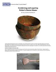 Pc Potters Choice High Fire Glazes Amaco
