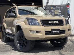 It was developed by applying the design of highlux surf. Toyota Land Cruiser Prado Tx 2004 Light Brown 45 000 Km Quality Auto