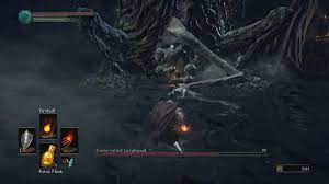 It can be done by the blacksmith with the help of the titanite shards. Dark Souls 3 Undead Settlement Defeat Curse Rotted Greatwood Usgamer
