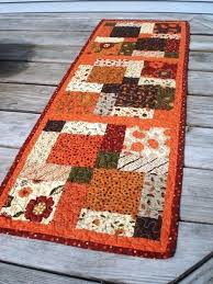 Simple Sewing Projects The Table Runner Is A Great Place To Learn A Few New Techniques Patchwork Table Runner Thanksgiving Table Runner Table Runner Pattern