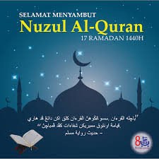 83 hits assalammualaikum wbthari nuzul al quran 1442h ramadan itu sendiri sudah indah dirasakan bagi orang yang sangat menanti nanti dan menghargai kehadirannya lebih manis dan indah salah satu hari di bulan. Selamat Menyambut Nuzul Al Quran Quran Nuzul Quran Social Media