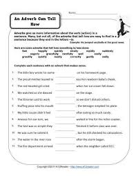 An Adverb Can Tell How Free Printable Adverb Worksheets Adverbs Worksheet Adverbs Adverb Activities