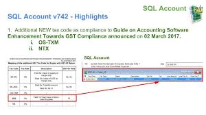 Tax on the supply and importation shall be apportioned so that only so much as is attributable to the purposes of his business is counted as his input tax Sql Account V742 Is Out Compliance Malaysia Sql Users Facebook