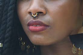 this vibrant beaded septum ring fake piercing body piercings septum