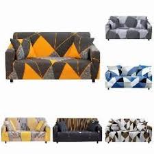 57 Indirim Sicak Kanepe Kilifi Elastik Geometrik Desenler Kanepe Kilifi Slipcovers Baskili Kanepe Slipcover Ev Dekorasyon Koltuk Kilifi Desenler Kanepeler