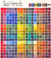 guide to watercolor mixing charts plus free color chart