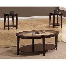 Copper Grove Oval 3 Piece Table Set Coffee Table 2019 Coffee Table Living Room Modern Wood Sofa Table Coffee Table